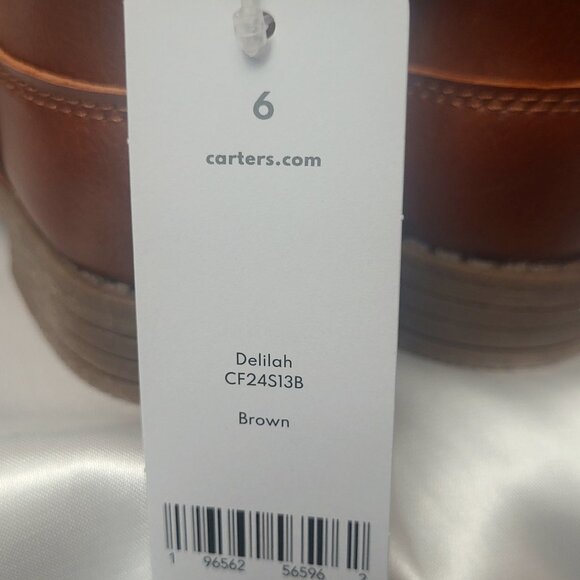 Carter’s ~ Sz 6 kids ~ Girls “Cowboy” Boots ~ NWT / *Box - Picture 6 of 8